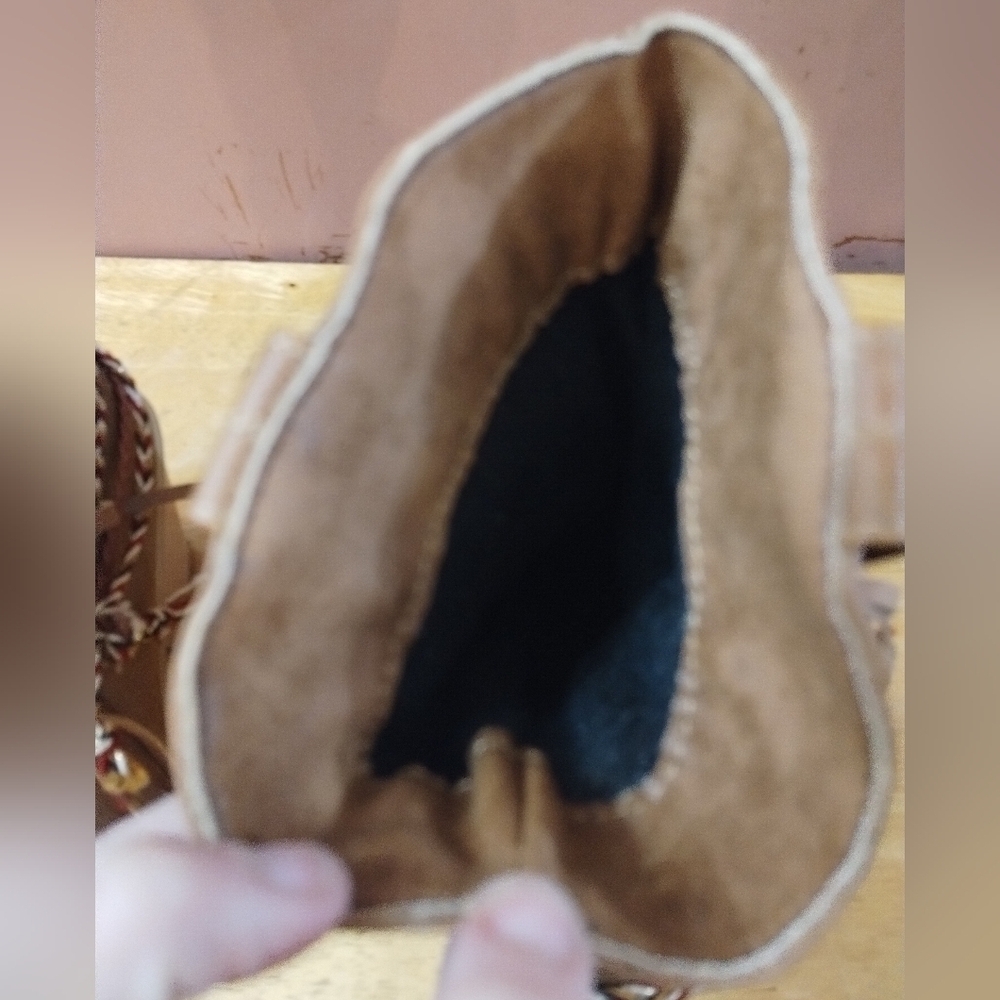 Women's fashion boho slip on boots size 37 shoes - Picture 8 of 10